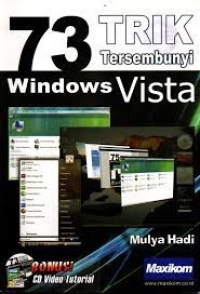 73 TRIK TERSEMBUNYI WINDOWS VISTA