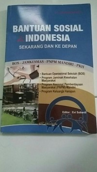 Bantuan Sosial di Indonesia Sekarang dan Kedepan