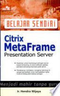 Citrix MetaFrame Presentase Server