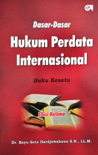 DASAR DASAR HUKUM PERDATA INTERNASINAL