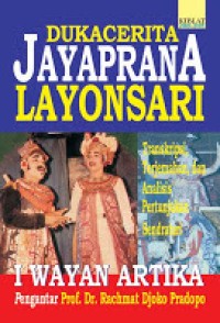 Dukacerita Jayaprana Layonsari