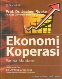 EKONOMI KOPERASI TEORI DAN MANAJEMEN