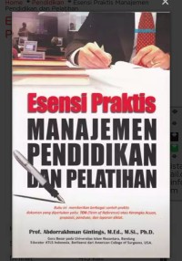 Esensi Praktis Kewirausahaan