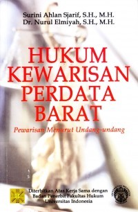 HUKUM KEWARISAN PERDATA BARAT PEWARISAN MENURUT UNDANG UNDANG