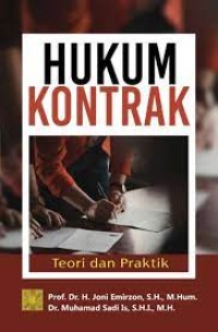 HUKUM KONTRAK TEORI DAN PRAKTEK