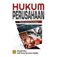 HUKUM PERUSAHAAN  BENTUK BENTUK PERUSAHAAN