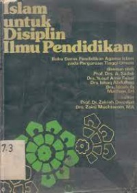 Islam untuk disiplin Ilmu Pendidikan