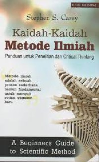 Kaidah Kaidah Metode Ilmiah