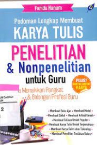 Karya Tulis Penelitian & Nonpenelitian untuk Guru