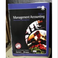 MANAGEMENT ACCOUNTING  AKUNTASI MANAJEMEN