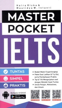 MASTER POCKET IELTS TUNTAS SIMPEL PRAKTIS