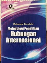 Metologi Penelitian Hubungan Internasional