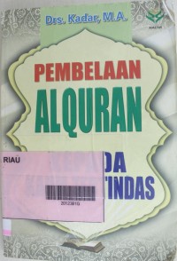 PEMBELAJARAN AL-QURAN KEPADA KAUM TERTINDAS