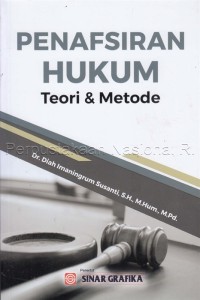 Image of PENAFSIRAN HUKUM TEORI & METODE