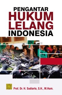 PENGANTAR HUKUM LELANG INDONESIA