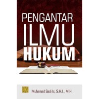 PENGANTAR ILMU HUKUM