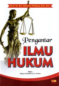 PENGANTAR ILMU HUKUM