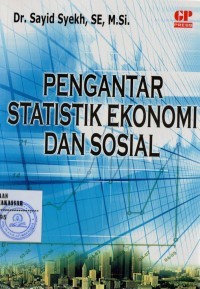 PENGANTAR STATISTIK  EKONOMI DAN SOSIAL