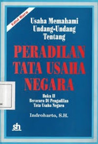 Peradilan Tata usaha Negara