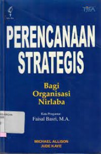 Perencanaan Strategis Bagi Organisasi Nirlaba