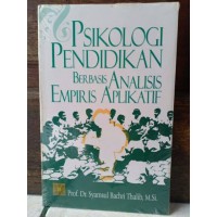 Psikologi Pendidikan Berbasis Analisis Emfiris Aplikatif