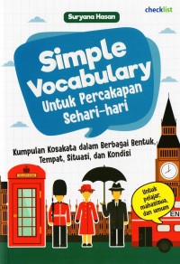 SIMPLE VOCABULARY UNTUK PERCAKAPAN SEHARI HARI