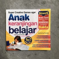 Image of SUPER CREATIVE GAMES  AGAR ANAK KERANJINGAN  BELAJAR