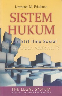 Sistem Hukum Presfektif Ilmu Sosial