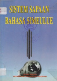 Sistem Sapaan Bahasa Simeulue