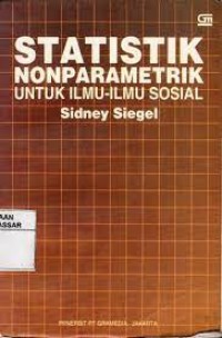 Statis Nonparametrik Untuk Ilmu-Ilmu Sosial