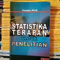 Statistika Terapan untuk Penelitian