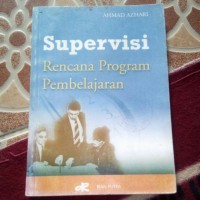 Supervisi Rencana Program Membelajaran