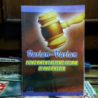 VARIAN-VARIAN FUNDAMENTALISME ISLAM DI INDONESIA