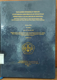 Implementasi Distem Manajemen Mutu ISO 9001: 2015 untuk Meningkatkan Kinerja Sekolah Menengah Kejuruan diKabupaten Sumedang