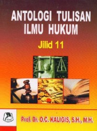 ANTOLOGI TULISAN ILMU HUKUM