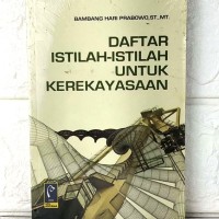 DAFTAR ISTILAH-ISTILAH UNTUK KEREKAYASAAN