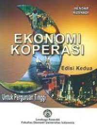 EKONOMI KOPERASI EDISI KEDUA