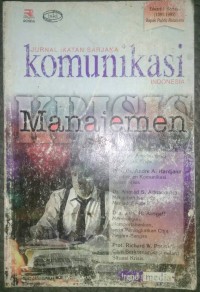 JURNAL IKATAN SARJANA KOMUNIKASI INDONESIA MANAJEMEN