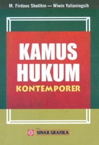 KAMUS HUKUM KONTEMPORER