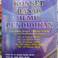 KONSEP DASAR ILMU PENDIDIKAN