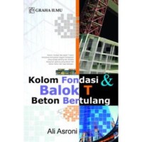 KOLOM FONDASI & BALOK T BETON BERTULANG