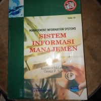 MANAJEMEN INFORMATION SYSTEM SISTEM INFORMASI MANJEMEN