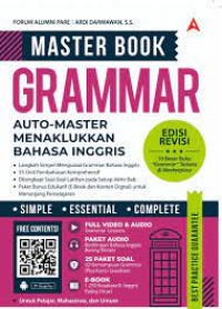 master book grammar auto master menaklukan bahasa  inggris