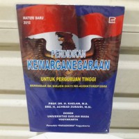 MATERI BARU 2012 PENDIDIKAN KEWARGANEGARAAN UNTUK PERGURUAN TINGGI