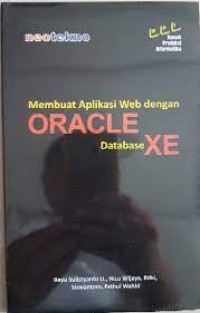 MEMBUAT APLIKASI WEB DENGAN ORACLE DATA BASE XE