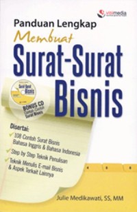 Image of PANDUAN LENGKAP MEMBUAT SURAT-SURAT BISNIS