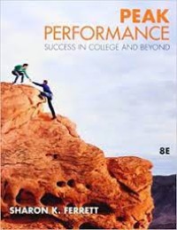 PEAK PERFORMAN  success in college and beyond