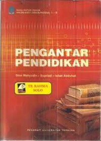 PENGANTAR PENDIDIKAN