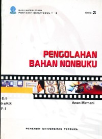 PENGOLAHAN BAHAN NON BUKU