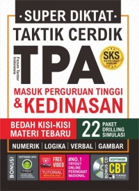 soper diktat taktik cerdas tpa masuk perguruan tinggi  dan kedinasan